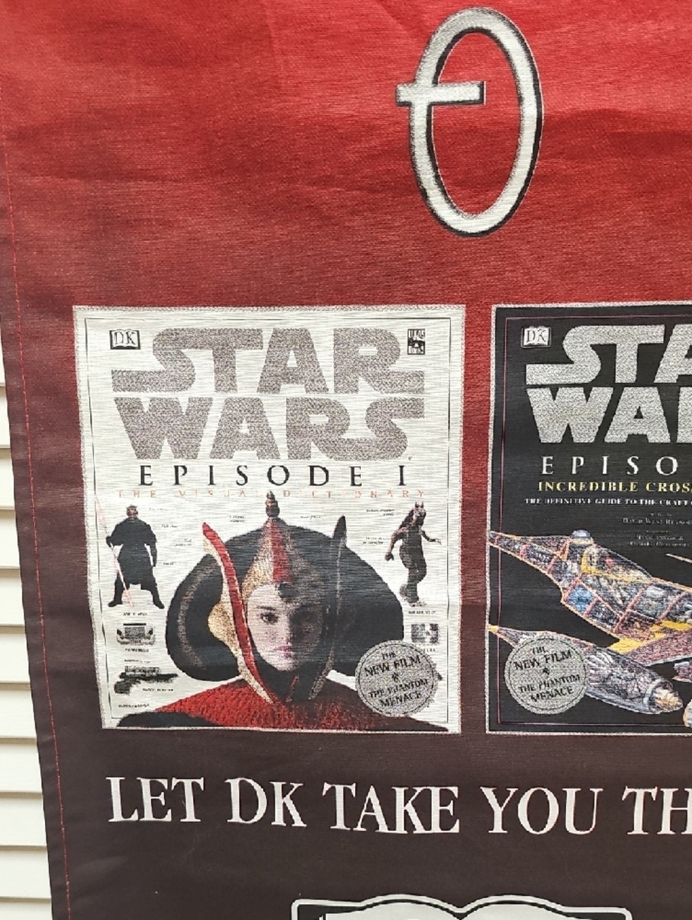 Original Star Wars Episode I Promotional Canvas Wall Hanging The Phantom Menace - Picture 3 of 7